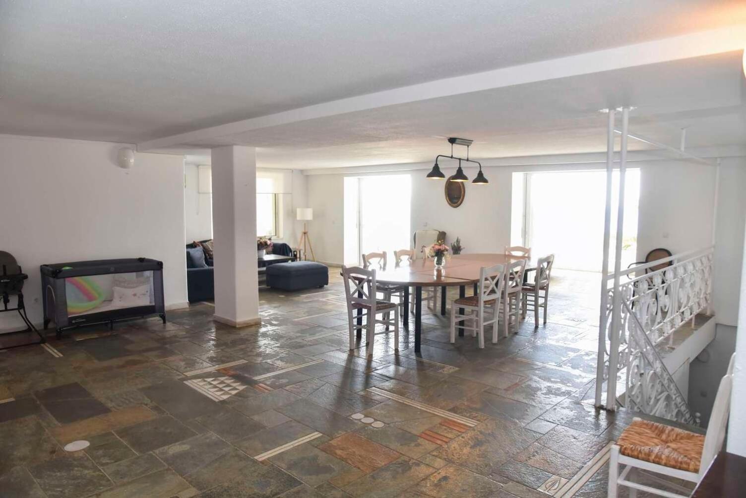 Beautiful, Private Villa By The Sea Agia Marina  Exteriér fotografie