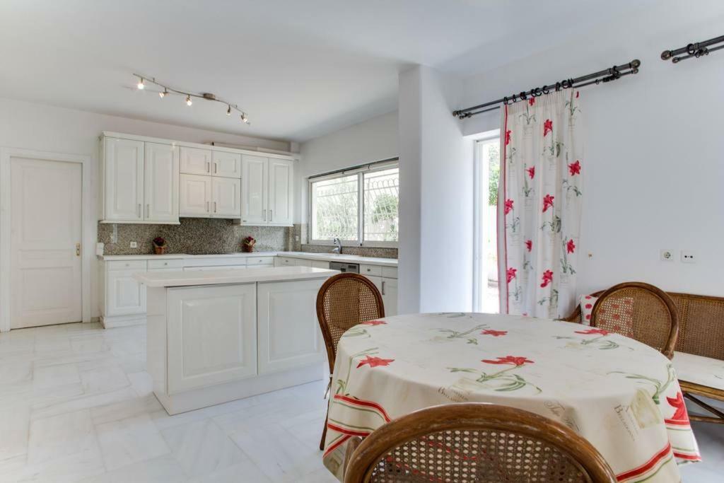 Beautiful, Private Villa By The Sea Agia Marina  Exteriér fotografie