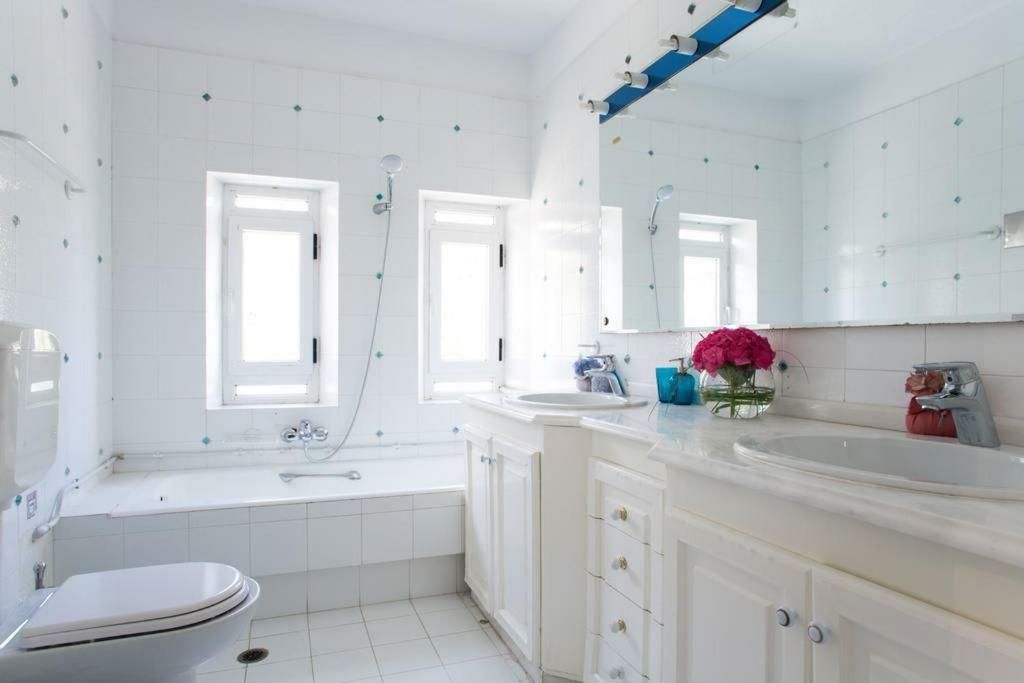 Beautiful, Private Villa By The Sea Agia Marina  Exteriér fotografie